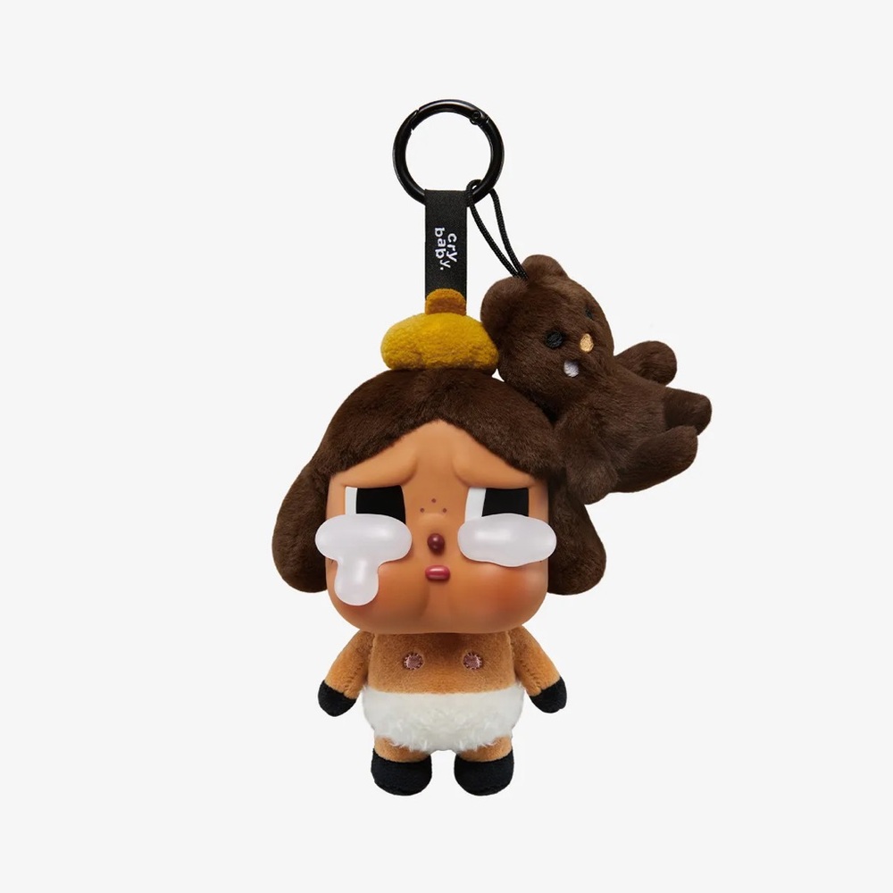 Pop Mart CryBaby Crying Again Series Baby Brown (Secret Edition) Vinyl Face